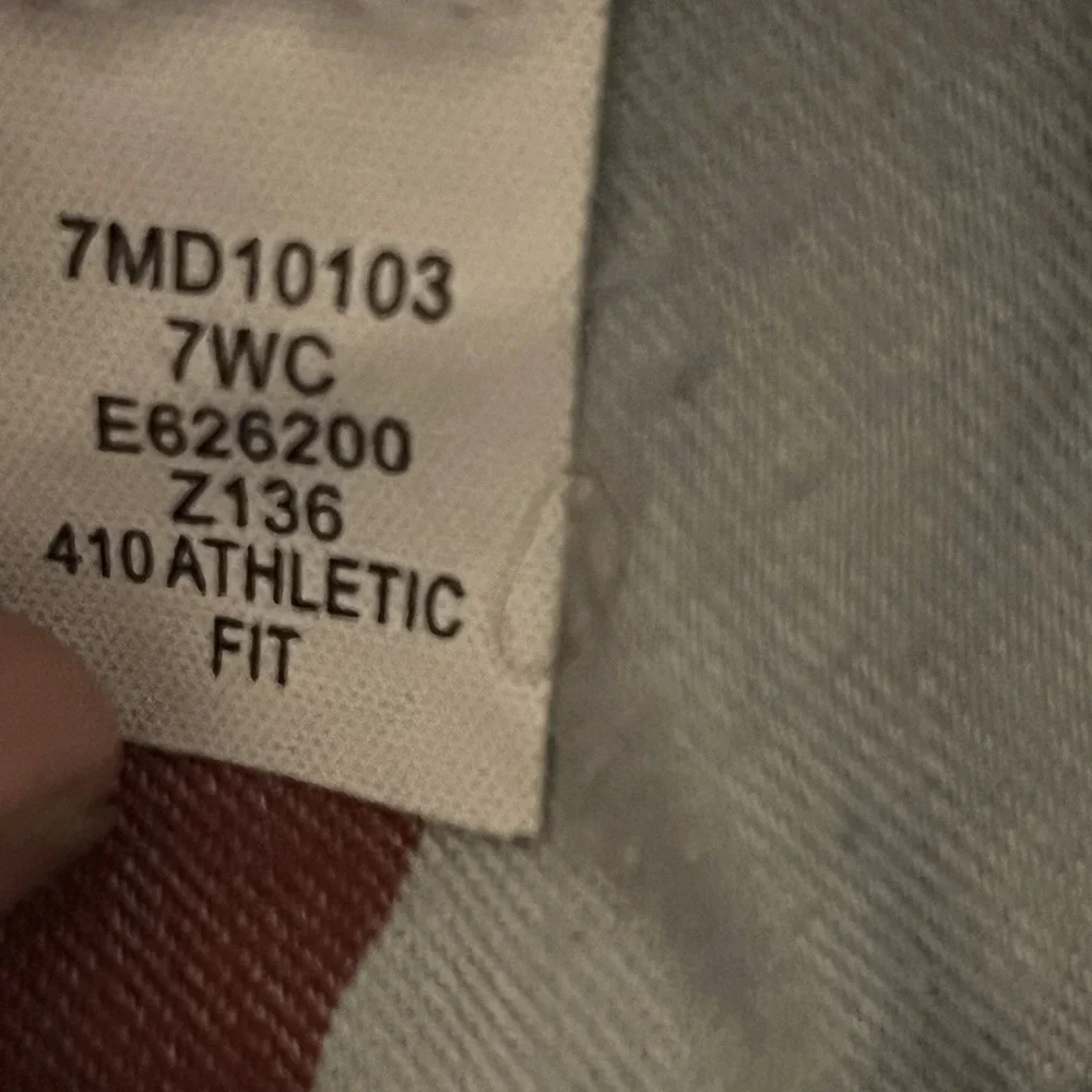 Lucky Brand Mens 410‎ Athletic Slim Fit Blue Stretch Jeans 40x30(Fits 40x29)